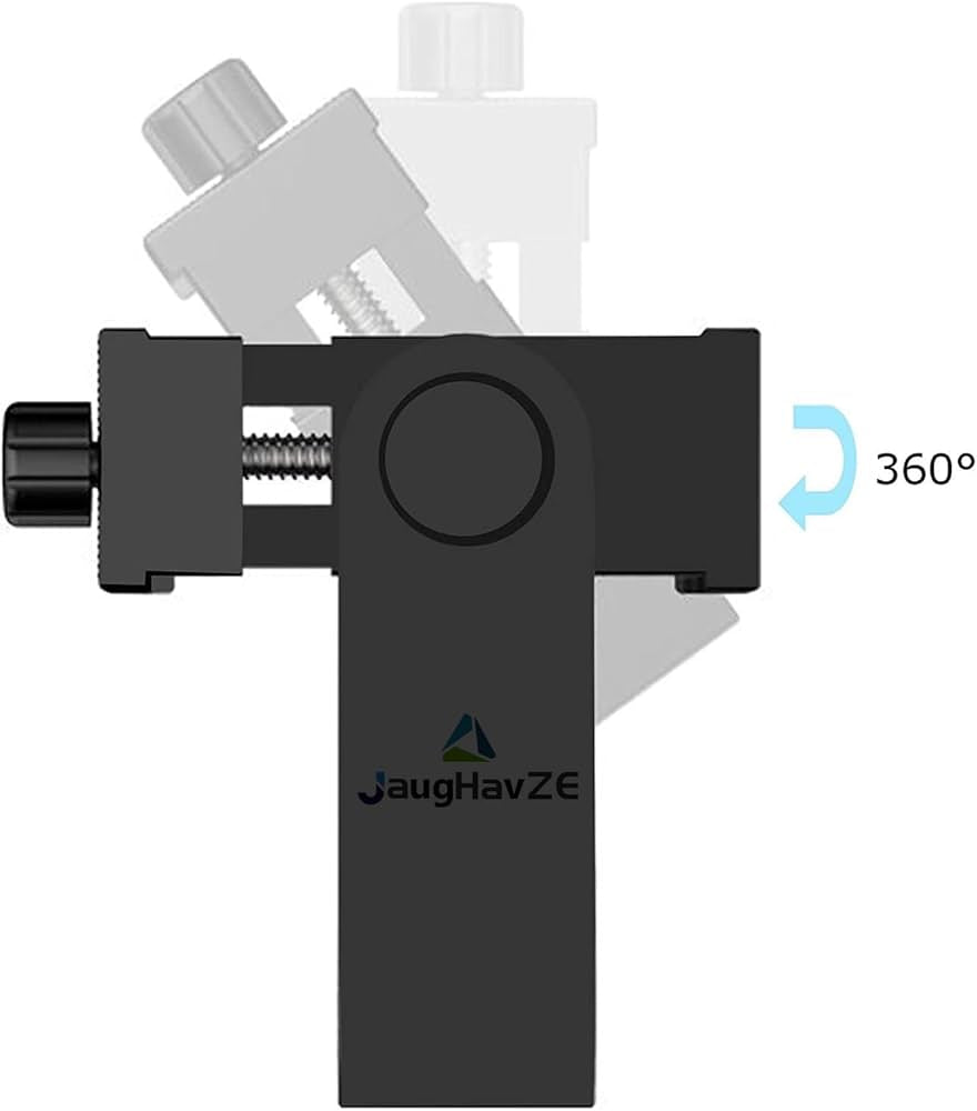 Problems Solved cell phone tripod mount with 1/4 inch screw adapter and 360-degree rotation for stable smartphone photography.