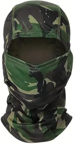 Balaclava Mask Lightweight Breathable Camo Hood Snood Army Hat Head Full Face
