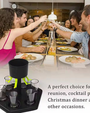 6-Shot Liquor Dispenser for Easy Drink Pouring - Problems Solved
