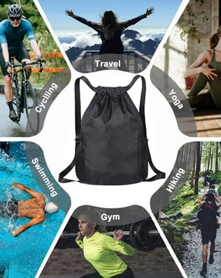 Drawstring Gym Bag, Unisex Gym Sack, Drawstring Backpack, PE Bags