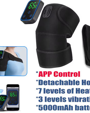 Wireless Shoulder Massager Pad Wrap APP-Controlled - Problems Solved