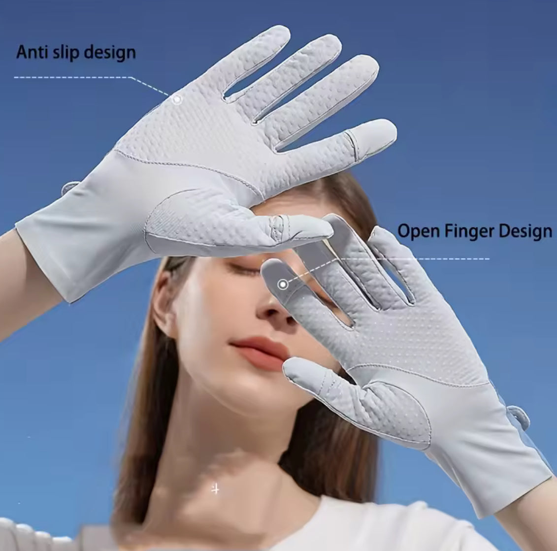 Problems Solved 2024 summer ladies fishing gloves with sunscreen, outdoor outdoor UV protection for women