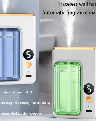 Automatic Aromatherapy Diffuser with Display for Air Freshening - Problems Solved