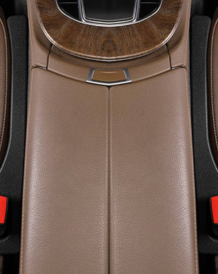 2 Pack Car Seat Gap Filler Car Seat Interior Universal Fit PU Leather Car Seat Gap Plug