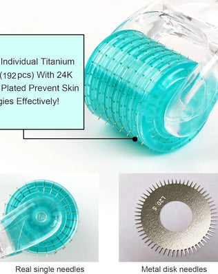 Derma Roller 1.0mm with Individual Titanium Micro Needles