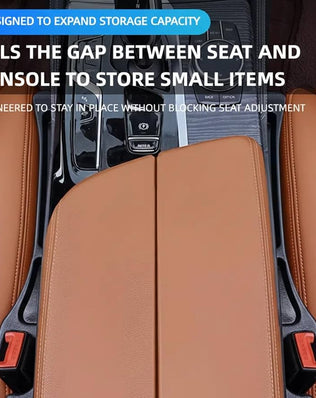 2 Pack Car Seat Gap Organiser, Seat Gap Filler for Cars, SUVs and Trucks