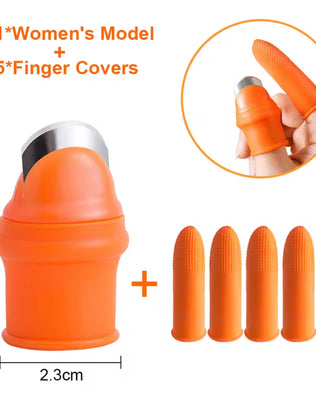 Silicone world 1 Set Silicone Finger Protector With Blade Fruits - Problems Solved