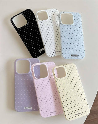 Reownest Case for iPhone 13 iPhone 14 with Cute Polka Dot Pattern Aesthetic Design