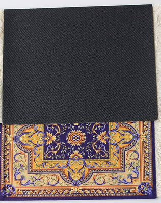 Problems Solved oriental-patterned carpet mouse mat made from textile fabric, designed as a creative mini rug for desktop use.