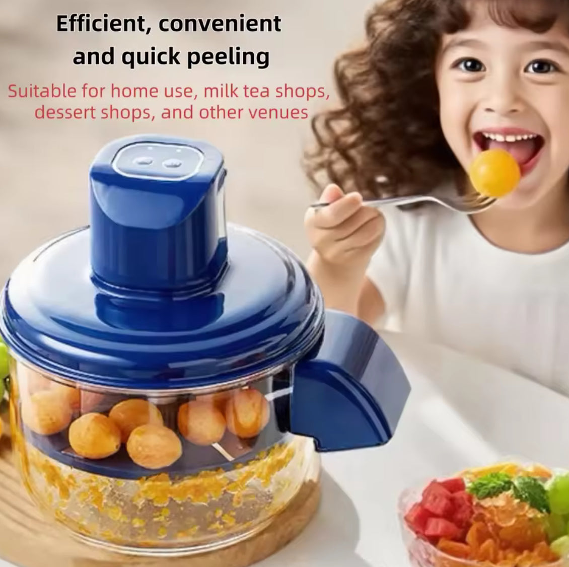 Rechargeable Electric Peeler for Fruits and Vegetables - Problems Solved