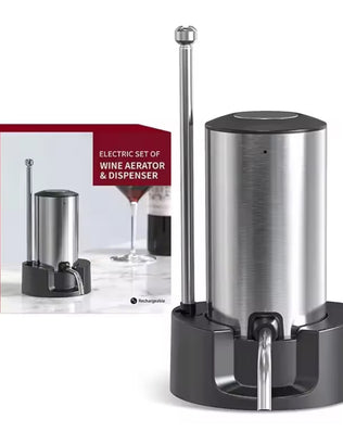 Rechargeable Electric Wine Aerator & Dispenser - Problems Solved