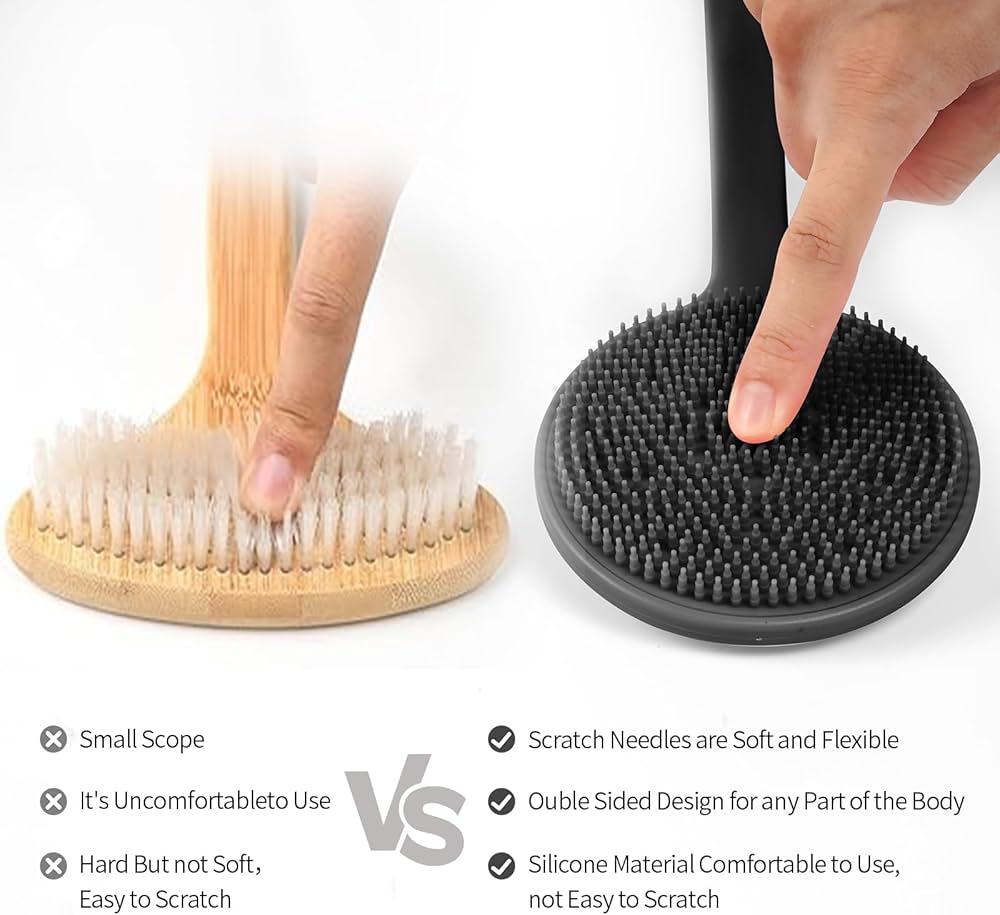 Back Scratcher, 2024 New All Body Scratcher with 2 Scratch Surface, Back Massager