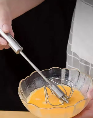 Stainless Steel Semi-Automatic Handheld Whisk - Problems Solved