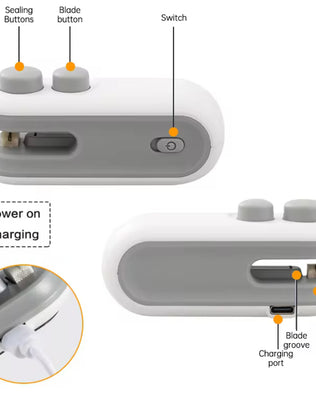 2-in-1 Rechargeable Mini Bag Sealer - Problems Solved