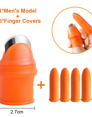 Silicone world 1 Set Silicone Finger Protector With Blade Fruits - Problems Solved