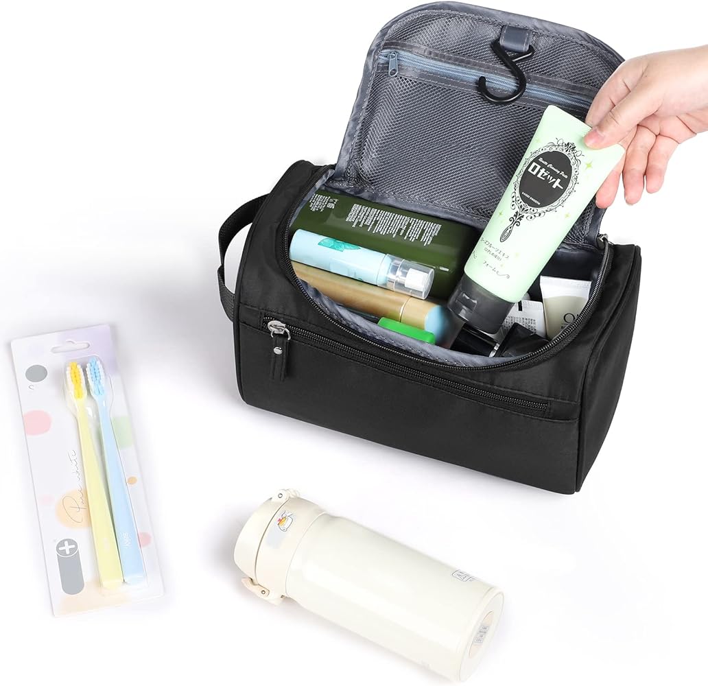 Toiletry Bag, Hanging Wash Bag Travel Toiletry Bag Waterproof Bathroom Bag