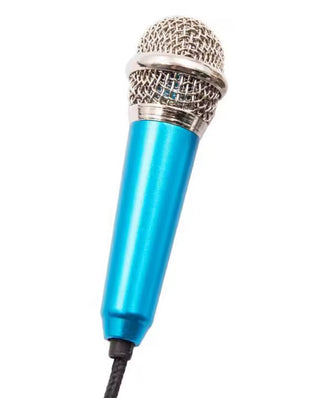 Problems Solved handheld mini stereo microphone with 3.5mm jack for portable studio speech and recording.