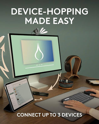 Problems Solved Logitech Pebble 2 M350s Bluetooth wireless mouse, slim and lightweight with a modern design and portable shape.