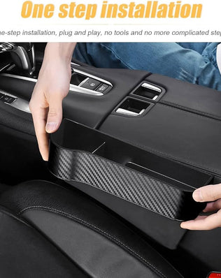 2 Packs Car Seat Gap Filler
Organizer, Multifunctional Seat Gap Storage Box