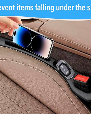 2PCS Vehicle Mounted Gap Leak Proof Filling Strip, Car Seat Gap Filler Organiser