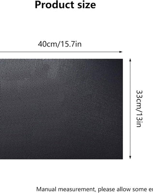 Pack of 4 Geebymol Oven Liner, Oven Liners for Fan Assisted Ovens, Non Stick BBQ