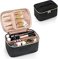 Makeup Bag, Portable Cosmetic Bag, Travel Makeup Case Organiser