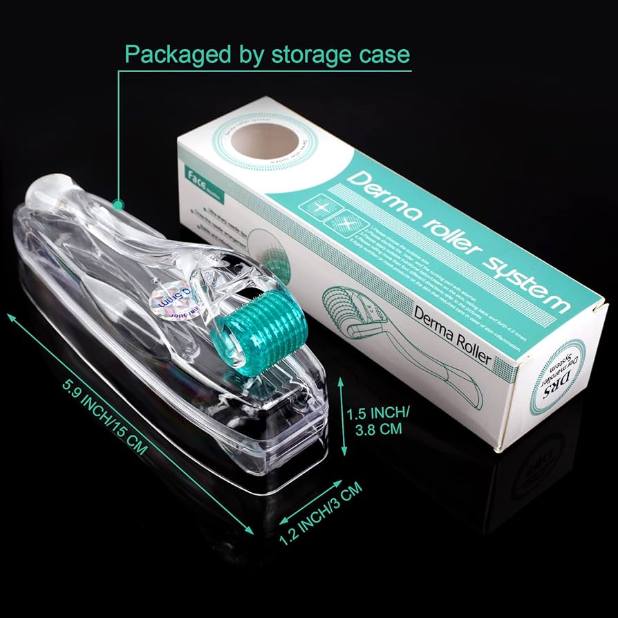 Derma Roller 1.0mm with Individual Titanium Micro Needles