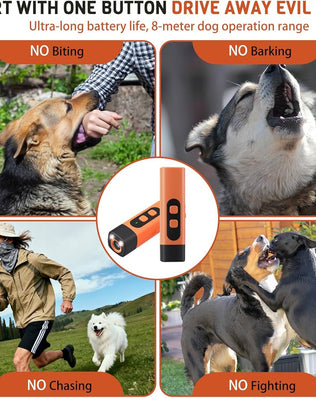 Anti Barking Device for Dogs, Bark Shield Repeller 3 Modes, Ultrasonic Dog Barking