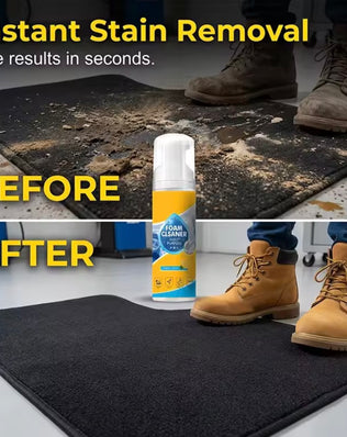 4-in-1 Multi-enzyme Foam Cleaner For Car Interior Leather Bathroom Sofa Clean Tool
