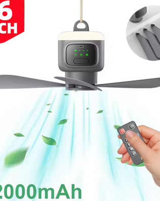 Wireless Remote Control Large Size Ceiling Fan - Problems Solved