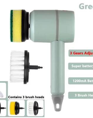 USB-Rechargeable Cordless Electric Cleaning Brush - Problems Solved