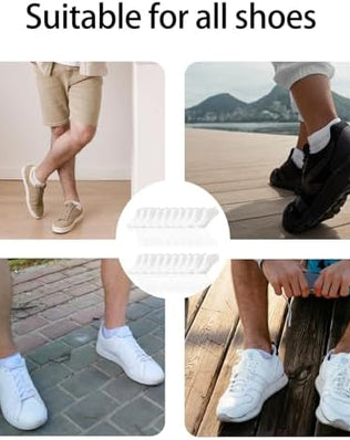 10 pairs of Problems Solved men's no-show ankle trainer socks in breathable cotton with low-cut design, perfect for casual wear