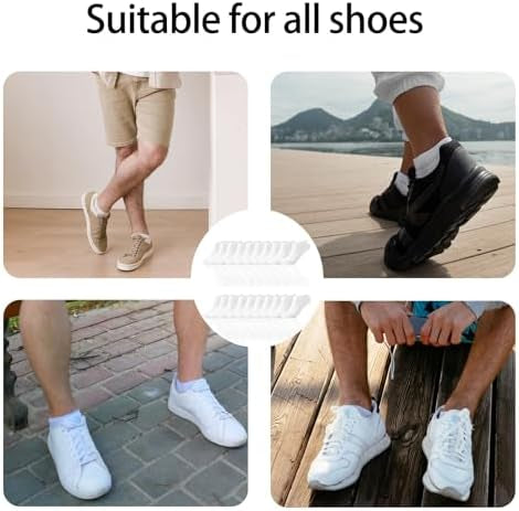 10 pairs of Problems Solved men's no-show ankle trainer socks in breathable cotton with low-cut design, perfect for casual wear