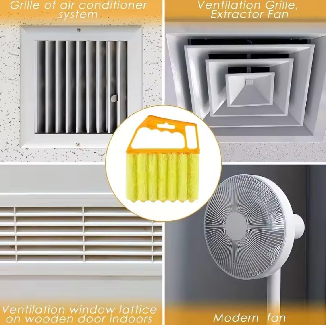 Microfiber Vent & Blind Cleaning Brush 2PCS - Problems Solved
