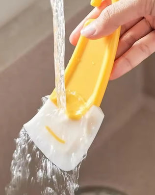 Cleaning Spatula Kitchen Scraper Soft Blade Scraper - Problems Solved