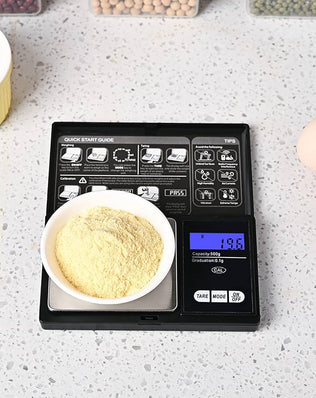 Problems Solved mini pocket digital kitchen scale weighing items from 0.01g to 500g in a compact, portable design.