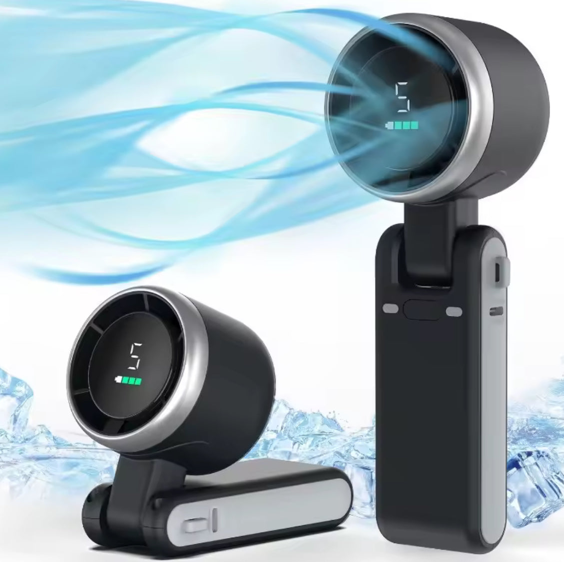 3-in-1 Fan, 5-speed, 3600mAh Rechargeable - Problems Solved