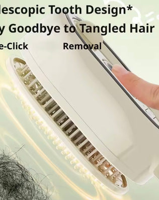Electric Spray Air Massage Comb, Anti-Tangle & Essential Oil Mist Hair Straightener Brush