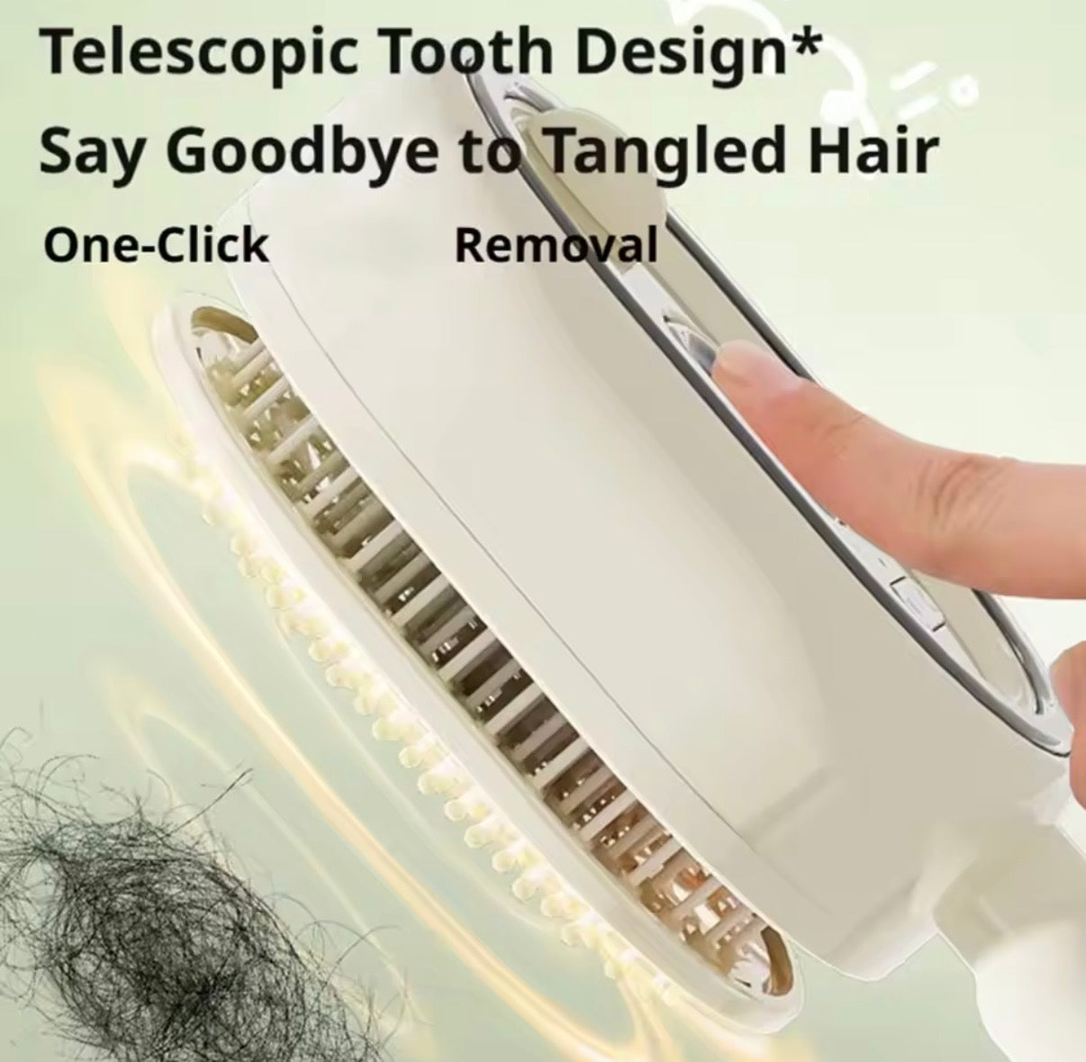 Electric Spray Air Massage Comb, Anti-Tangle & Essential Oil Mist Hair Straightener Brush
