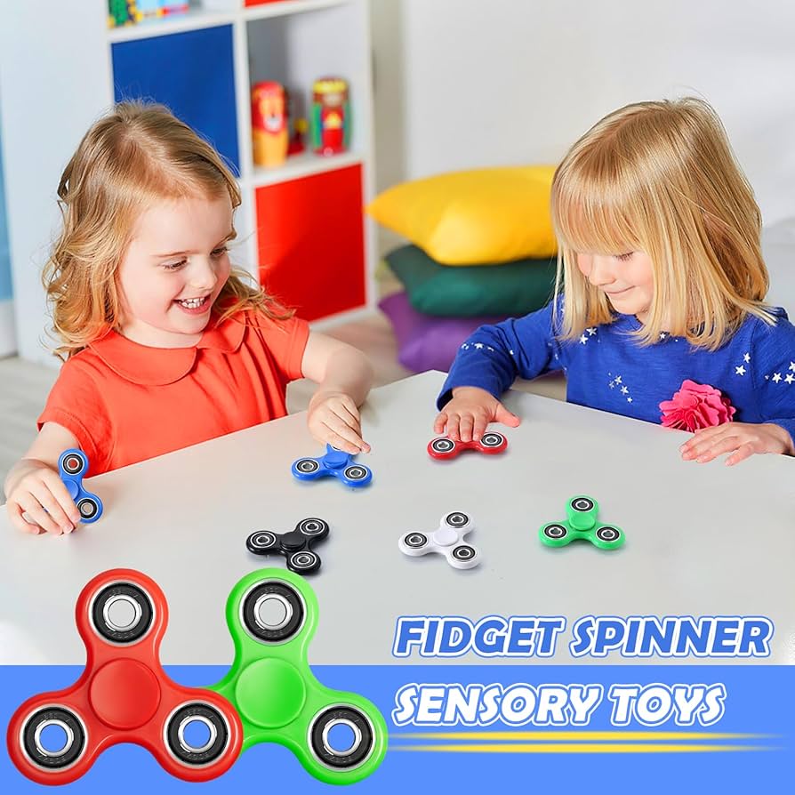 Fidget Spinner Set of 5 for Kids/Adults Sensory Fidget Toys Christmas Set