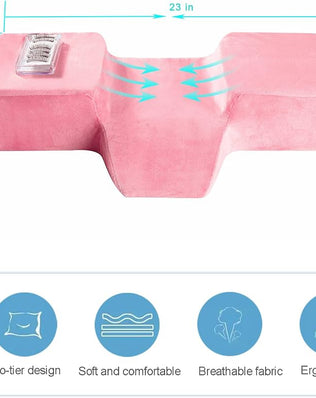 Beauty Salon Eyelash Extension Pillow Memory Foam Lash Pillow for Neck Pain