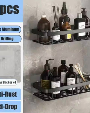 Bathroom Shelf for Shower & Toilet Storage - Problems Solved