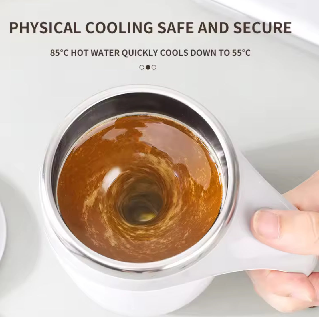Rechargeable Automatic Self Stirring Coffee Mug - Problems Solved