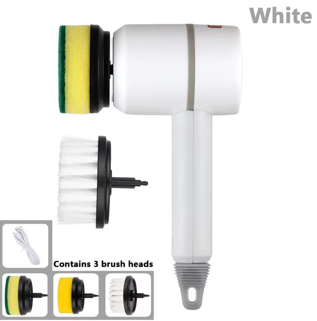 USB-Rechargeable Cordless Electric Cleaning Brush - Problems Solved