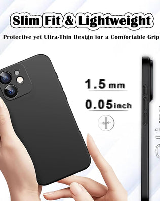 Problems Solved silicone iPhone 11 case with soft gel rubber cover, shockproof and protective phone cover, image showing front view