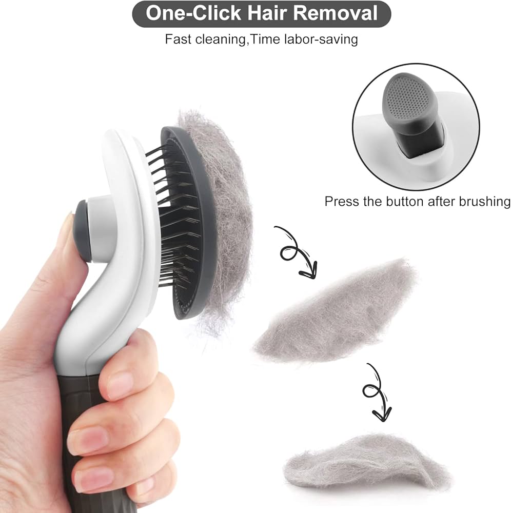 Cat Brush Dog Brush, Grooming Slicker Brushes For Grooming, Shedding Tool Dogs