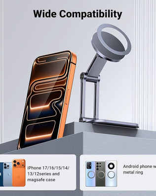 UGREEN Magnetic Mobile Phone Stand 360º Adjustable, Aluminium Magsafe Mobile