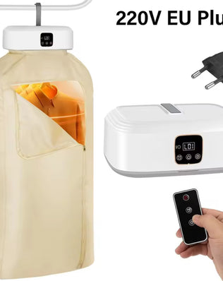 Portable Foldable Electric Clothes Dryer with UV Sterilization - Problems Solved