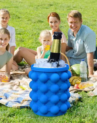 Ice Cube Maker Portable Bucket Wine Ice Cooler Beer Cabinet - Problems Solved