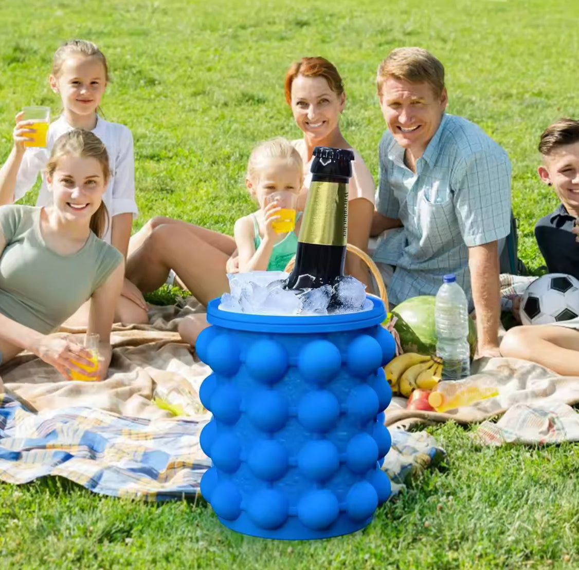 Ice Cube Maker Portable Bucket Wine Ice Cooler Beer Cabinet - Problems Solved